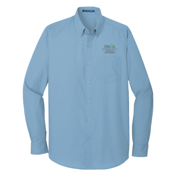 MOCO  - Long Sleeve Carefree Poplin Shirt Thumbnail